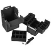 anndora® Kosmetiktrolley Panther Leo schwarz – Beauty Produktbild-Vorschau 3