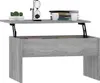 vidaXL Konferenční stolek Grey Sonoma 80x50,5x41,5 cm Náhled obrázku produktu 7