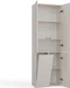 Koupelnová skříňka 60 cm s košem na prádlo ATSO 5 - kašmír Náhled obrázku produktu 5