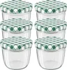 WELLGRO Einmachgläser mit Schraubdeckel - 230 ml, 8,5 x 6,5 Produktbild-Vorschau 1