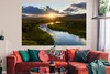 MuchoWow® Poster Fluss mit Blick auf einen Sonnenuntergang Produktbild-Vorschau 2