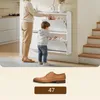 SoBuy Mobile Scarpiera Con ante a ribalta Bianco Stile Anteprima dell’immagine prodotto 8