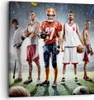 Bild auf Leinwand - Leinwandbild - Sport Sportler - 30x30cm Produktbild-Vorschau 1