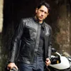 Kurtka motocyklowa Merlin Chase II D3O ze skóry, czarna, Podgląd zdjęcia produktu 7