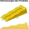 Para klinów schodkowych Wiltec z 3 poziomami wysokości Podgląd zdjęcia produktu 4