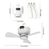 Mobiler Akku Deckenventilator mit Licht 8000mAh USB-C Produktbild-Vorschau 5