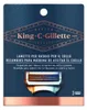 Lamine per rasoio Gillette King C 3 pezzi Collo e guance Anteprima dell’immagine prodotto 3