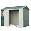 Geräteschuppen Gerätehaus Metall Gartenhaus Satteldach Produktbild-Vorschau 11