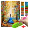 ARTULIO Diamond Painting Set - Frau in Herbstallee - 30x40 Produktbild-Vorschau 1
