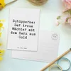 Mr. & Mrs. Panda Grußkarte Spruch Schipperke Wächterherz - Produktbild-Vorschau 3