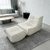 Canapé - Fauteuil-lit Canapé relax avec pouf Beige Voir les images du produit 11