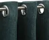 vidaXL Blackout Curtains Eyelets Linen Optics 2 ks. Zelené Náhled obrázku produktu 3