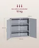 VASAGLE Badezimmerschrank, Badschrank, wandmontiert, Produktbild-Vorschau 7