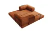 3-Sitzer Oscar Sofa mit Bettfunktion Terracotta Produktbild-Vorschau 2