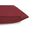 Esprit Zierkissenhülle ohne Füllung Harp Structure darkred Produktbild-Vorschau 3