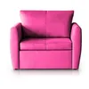 Relaxsessel KAMEL, Rosa, Loungesessel mit Bettfunktion, Produktbild-Vorschau 3
