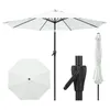 Sekey Sonnenschirm 3 x 3 m Aluminium Gartenschirm mit Produktbild-Vorschau 2