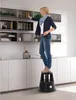 Wedo Step plastová stolička na kolieskach, sivá (Schodisko Náhľad obrázku produktu 16