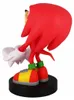 A close-up, rear-view of a Knuckles the Echidna figurine standing on a black base. Podgląd zdjęcia produktu