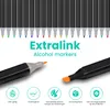 Extralink Set Alcoholmarkers, 120 Stuks, Dubbelzijdige Productafbeelding-voorbeeld 2