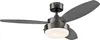 Deckenventilator mit LED Beleuchtung und Zugketten Alloy Produktbild-Vorschau 1