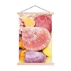 MuchoWow® Textilposter Muscheln - Rot - Gelb - Strand - Produktbild-Vorschau 1