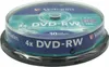 Verbatim DVDVER00072B, DVD-RW, Vreteno, 10 kusov, 4,7 GB Náhľad obrázku produktu 6