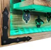 Hängende Wandregal mit LED RGB Beleuchtung bar nach Hause Produktbild-Vorschau 6