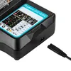 Close-up of a battery charger with indicator lights and a power cord. Produktbild-Vorschau