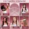 6-in-1 Hairstyler 160.000 U/min, Warmluftbürste mit Produktbild-Vorschau 3