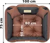 Hundebett Hundekissen 100x75 Cm Namensraum Katzenbett Produktbild-Vorschau 7