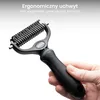 AdroitGoods 2-stronny grzebień do podszerstka dla psa i Podgląd zdjęcia produktu 8