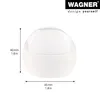 Podlahová zarážka WAGNER CLEAR - Ø 45 x 40 mm, vysoce Náhled obrázku produktu 2