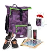 Rucksack Plane Time Bag 24 L Kurierrucksack Roll-Top Damen Produktbild-Vorschau 4