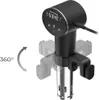 A sous vide immersion circulator is shown attached to a container, with a 360-degree rotation arrow indicating its versatility. Náhľad obrázku produktu