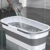 Seau pliable en silicone, seau polyvalent pour le ménage, Voir les images du produit 5