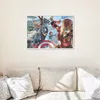 Peinture par numéros avec cadre Images à peindre - Avengers Voir les images du produit 2