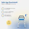 Safe Life Safe Age¬Æ Duschstuhl mit abnehmbarer Rückenlehne Produktbild-Vorschau 2