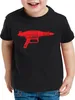 style3 Sheldon Space Gun Kinder T-Shirt Produktbild-Vorschau 1