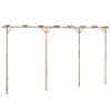 vidaXL Pergola Bambus 385x40x205 cm Anteprima dell’immagine prodotto 1