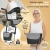 Déambulateur pliable et léger ELONEO en carbone avec siège, Voir les images du produit 7