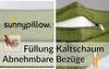 sunnypillow 2er Set Stuhlkissen 45 x 45 cm wasserdicht Produktbild-Vorschau 5