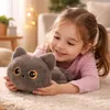 UNUS Plüschtier Kuscheltier Katze "Mokka" 40cm grau Produktbild-Vorschau 2
