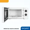 Exquisit Mikrowelle 20L, 700 Watt, 24,5cm Drehteller, 5 Produktbild-Vorschau 6