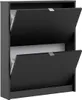 Skříň na boty - botník černý 16,55x70,3x85,2h cm Náhled obrázku produktu 11
