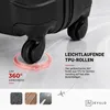 Devillo® Kofferset 4tlg. S-M-L-XL, Onyxblack - Trolley Produktbild-Vorschau 8