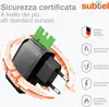 subtel Caricatore compatibile con Mini USB Caricabatteria Anteprima dell’immagine prodotto 5