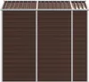 vidaXL Gartenhaus Braun 191 x 215 x 198 cm Verzinkter Stahl Produktbild-Vorschau 5
