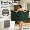Komfortec 2er Saunatuch Set 80x200 cm aus 100% Baumwolle, Produktbild-Vorschau 2