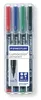 Staedtler Lumocolor 313 WP4, Černá, Modrá, Zelená, Červená, Náhled obrázku produktu 21